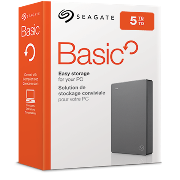Basic External Hard Drive | Seagate US